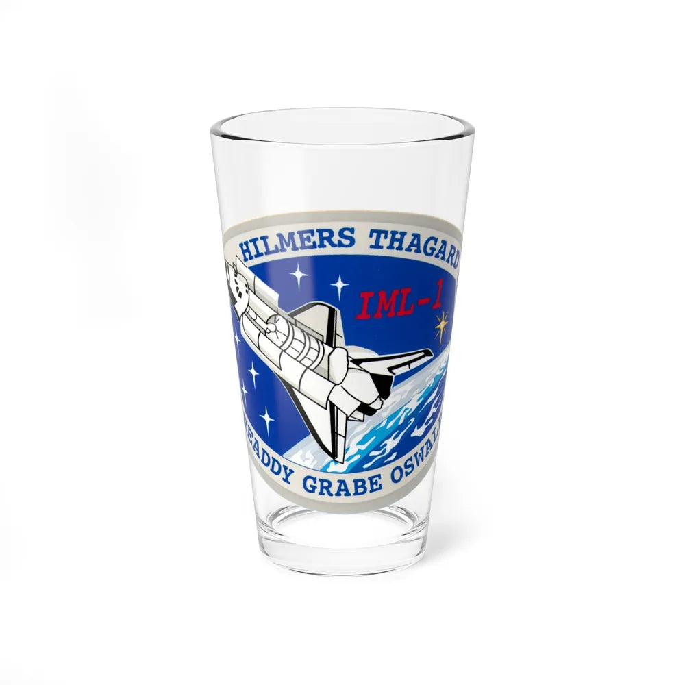 STS 42 (NASA) Pint Glass 16oz-16oz-Go Mug Yourself