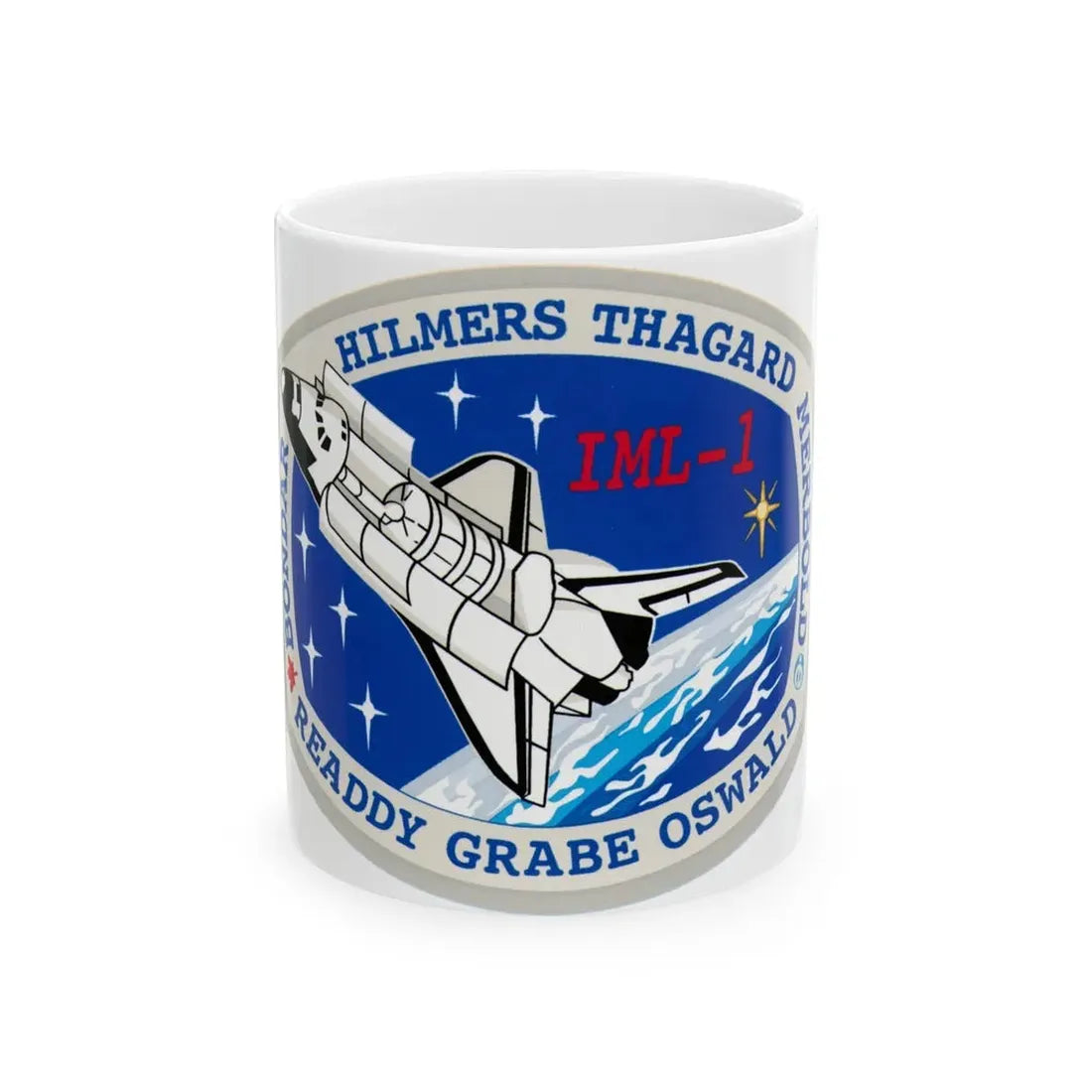 STS 42 (NASA) White Coffee Mug 11oz - Go Mug Yourself