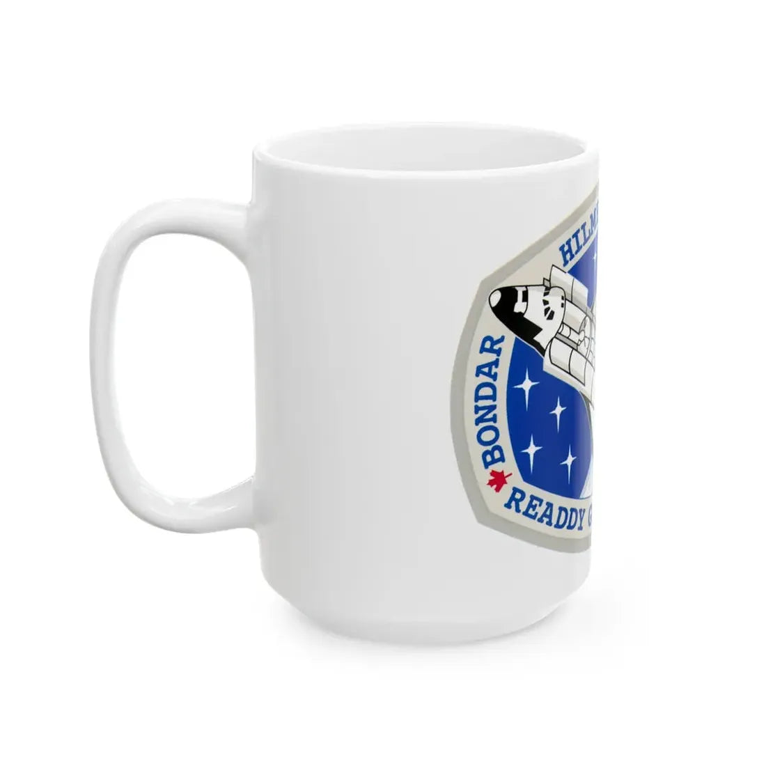 STS 42 (NASA) White Coffee Mug - Go Mug Yourself