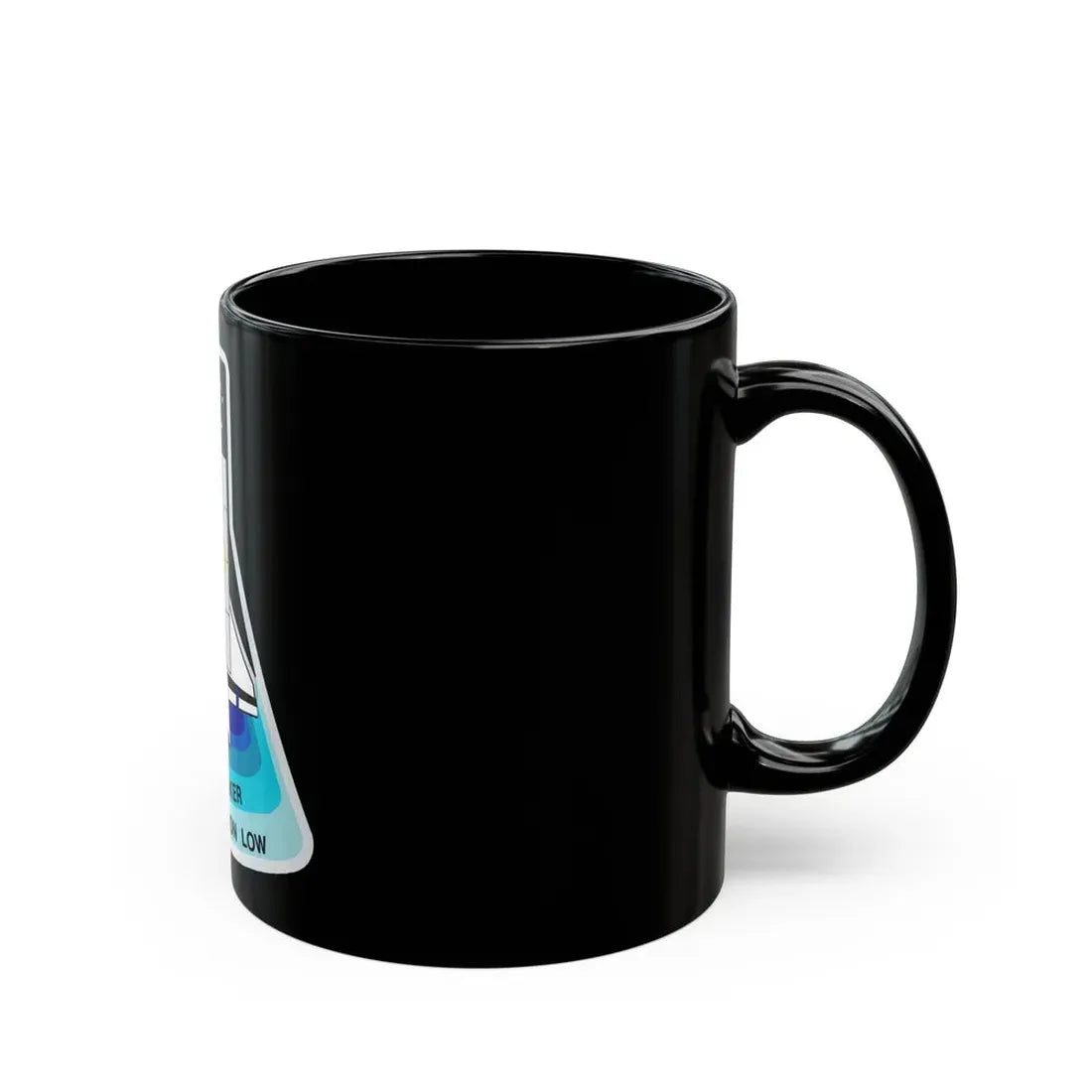 STS 43 (NASA) Black Coffee Mug - Go Mug Yourself