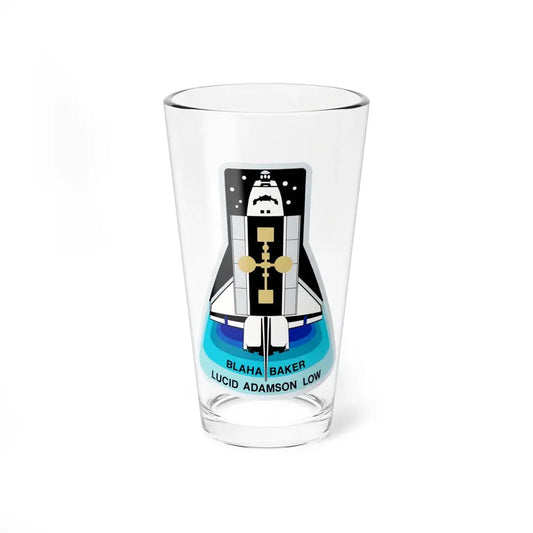 STS 43 (NASA) Pint Glass 16oz 16oz - Go Mug Yourself