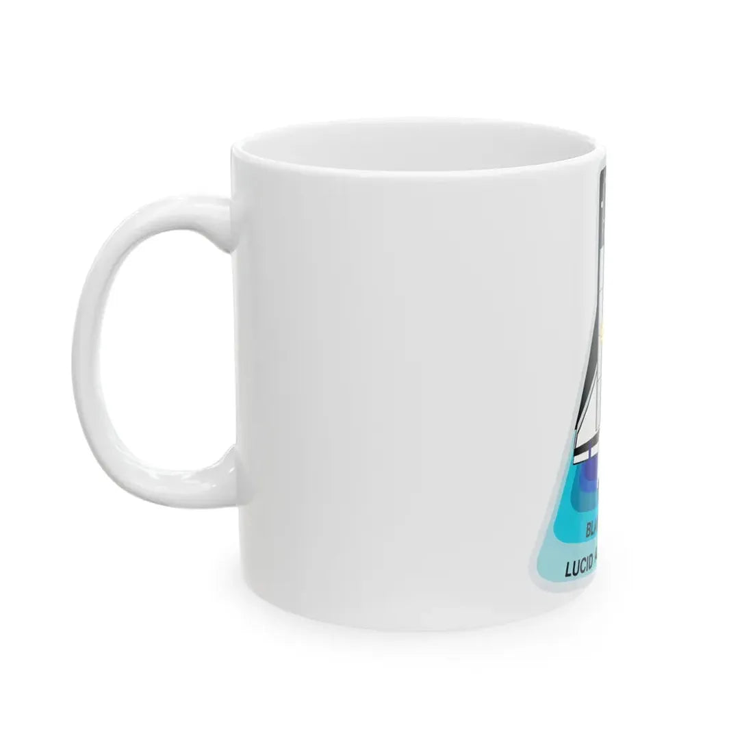 STS 43 (NASA) White Coffee Mug - Go Mug Yourself