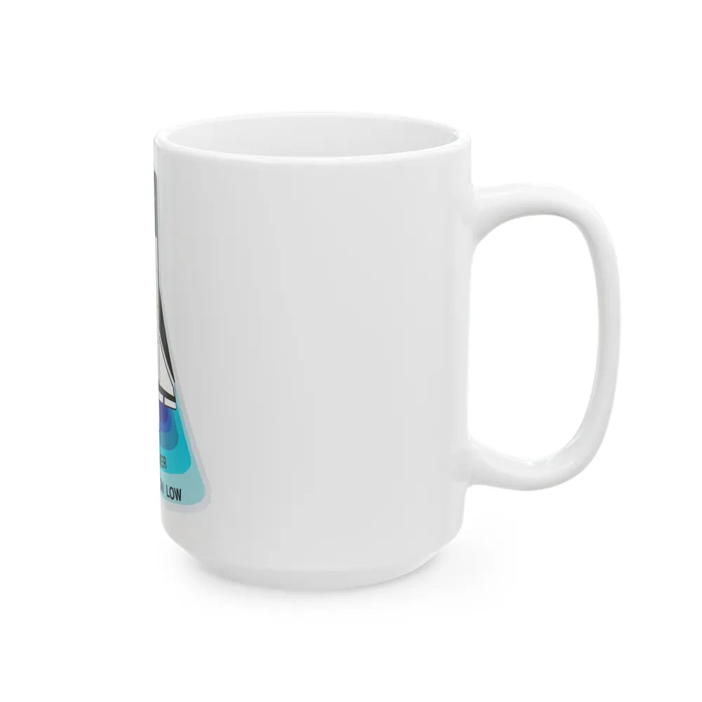 STS 43 (NASA) White Coffee Mug-Go Mug Yourself