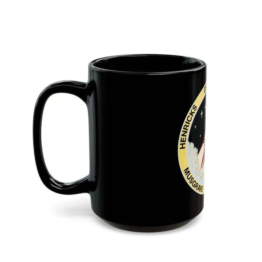STS 44 (NASA) Black Coffee Mug - Go Mug Yourself