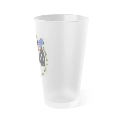 STS 44 (NASA) Frosted Pint Glass 16oz - Go Mug Yourself