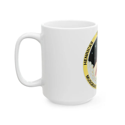 STS 44 (NASA) White Coffee Mug-Go Mug Yourself