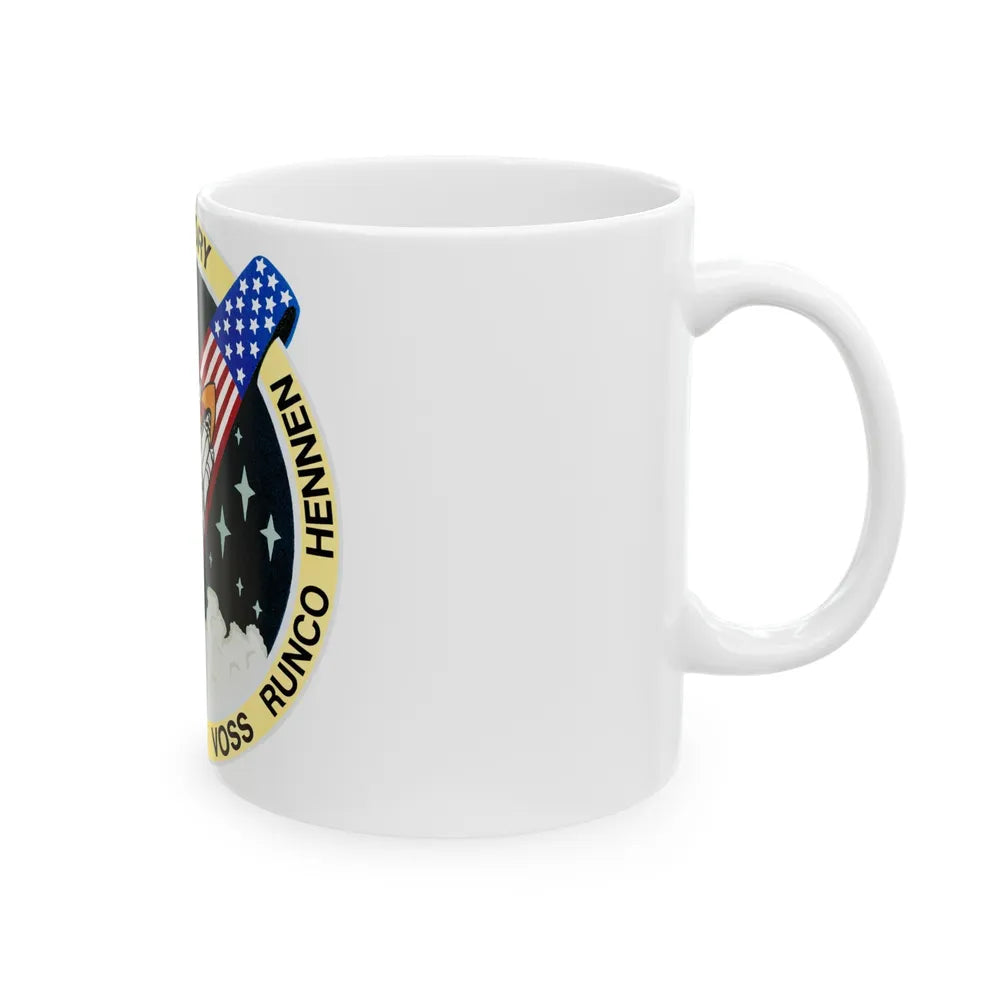 STS 44 (NASA) White Coffee Mug-Go Mug Yourself