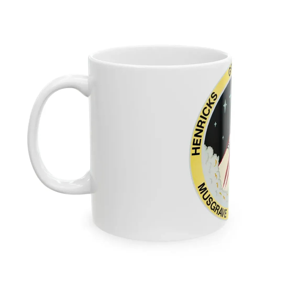 STS 44 (NASA) White Coffee Mug - Go Mug Yourself