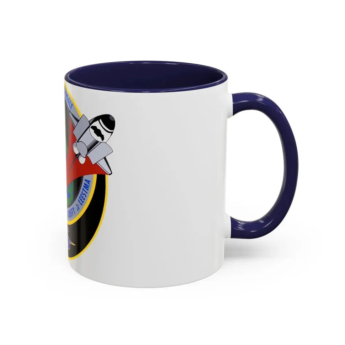 STS 45 (NASA) Accent Coffee Mug - Go Mug Yourself