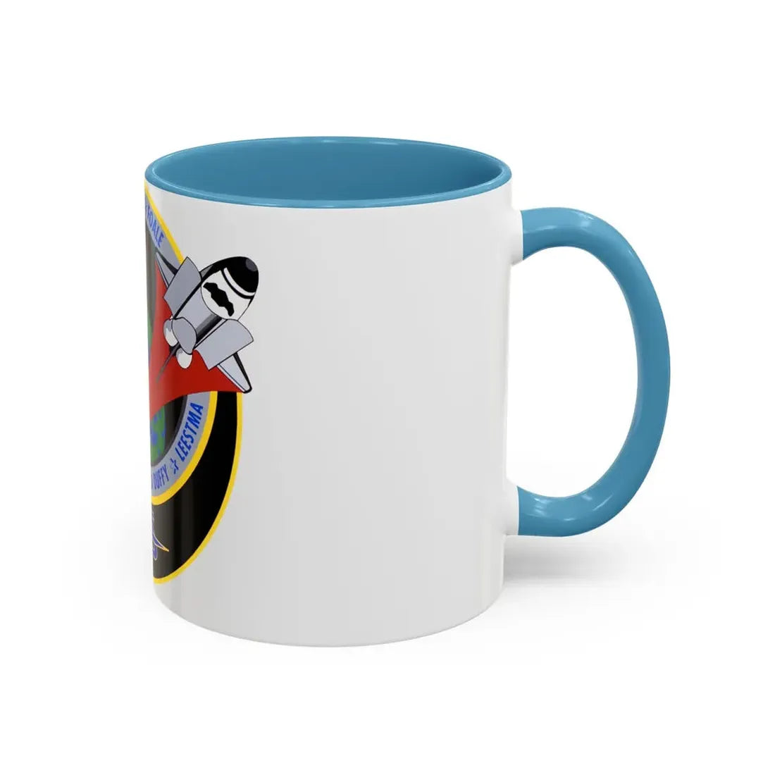 STS 45 (NASA) Accent Coffee Mug - Go Mug Yourself