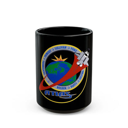 STS 45 (NASA) Black Coffee Mug-15oz-Go Mug Yourself