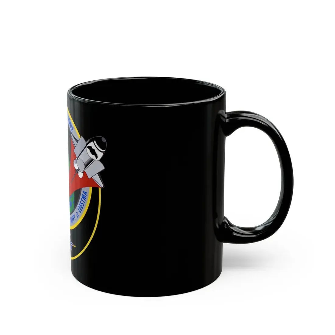STS 45 (NASA) Black Coffee Mug - Go Mug Yourself