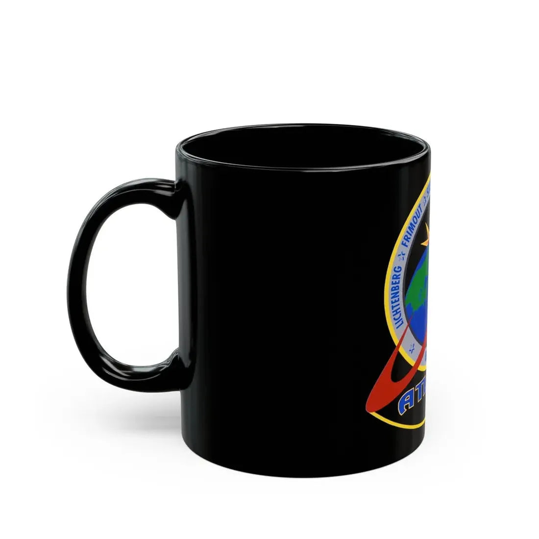 STS 45 (NASA) Black Coffee Mug - Go Mug Yourself