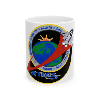 STS 45 (NASA) White Coffee Mug 11oz - Go Mug Yourself