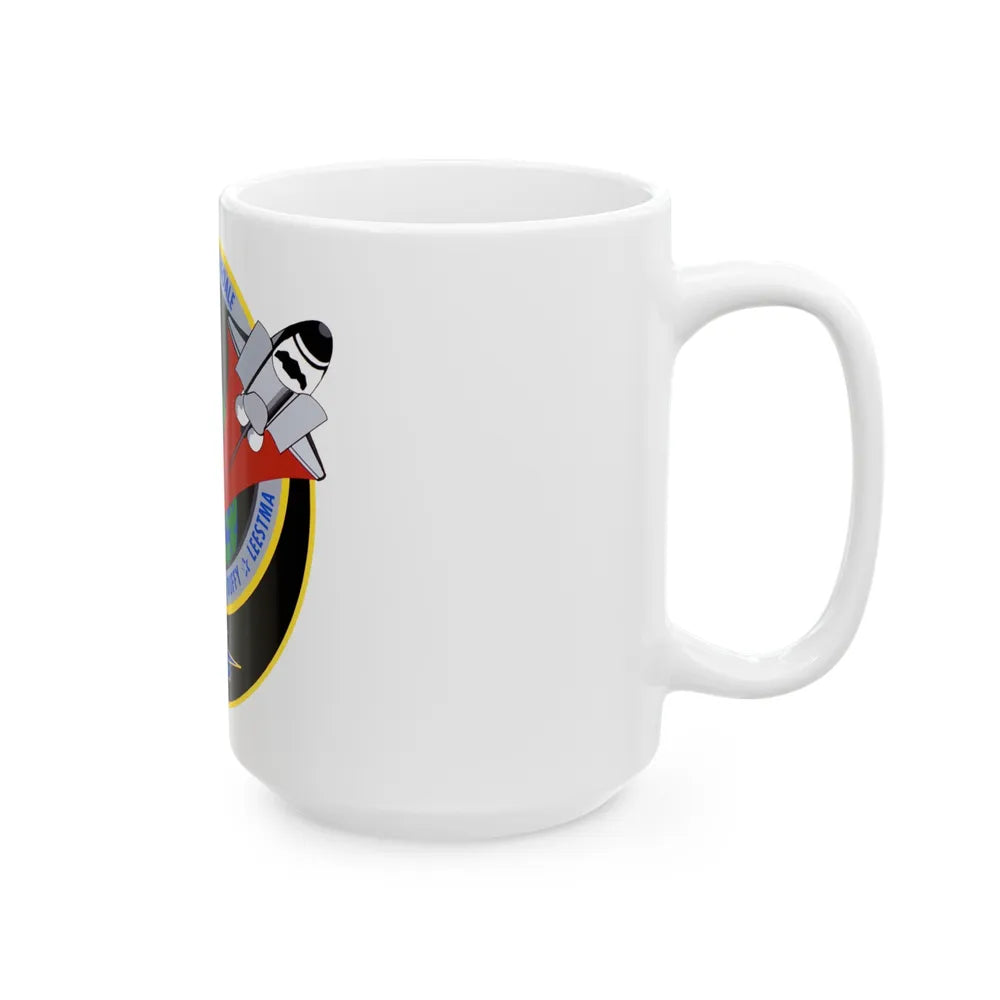 STS 45 (NASA) White Coffee Mug-Go Mug Yourself