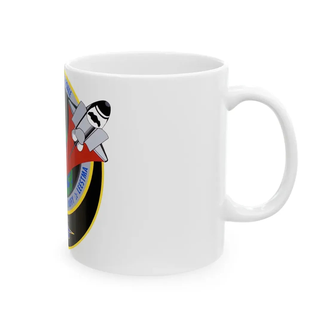 STS 45 (NASA) White Coffee Mug - Go Mug Yourself