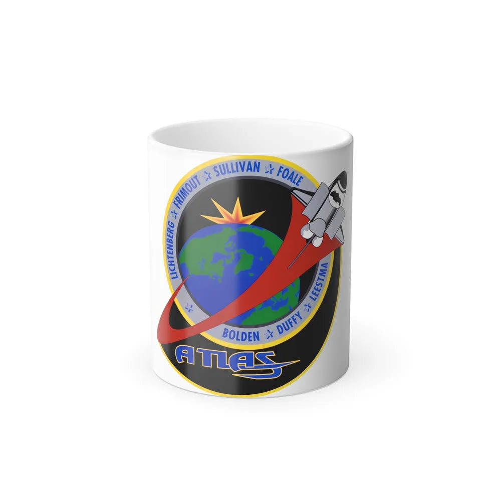 STS 45 Patch NASA - Color Changing Mug 11oz-11oz-Go Mug Yourself