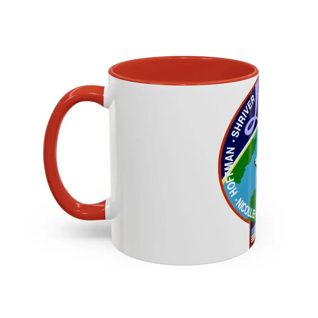 STS 46 (NASA) Accent Coffee Mug - Go Mug Yourself
