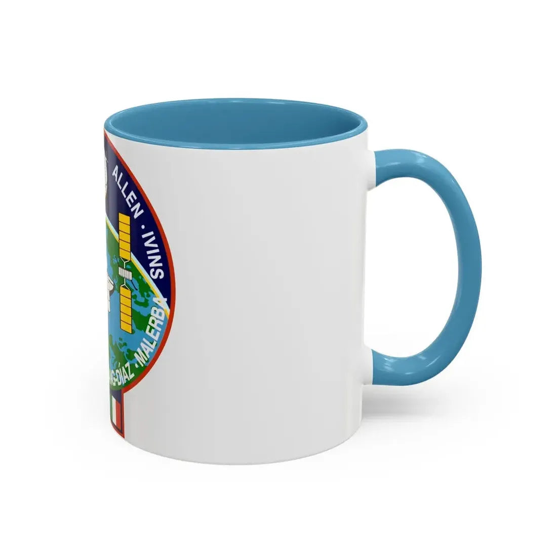 STS 46 (NASA) Accent Coffee Mug - Go Mug Yourself