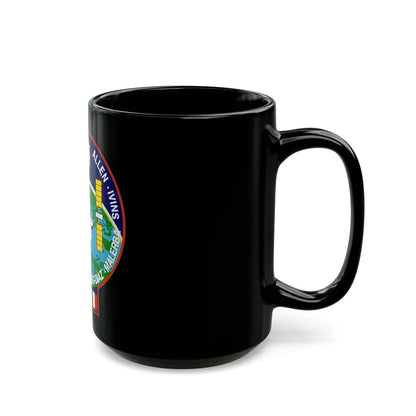 STS 46 (NASA) Black Coffee Mug-Go Mug Yourself