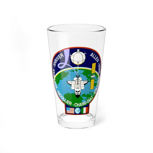 STS 46 (NASA) Pint Glass 16oz 16oz - Go Mug Yourself