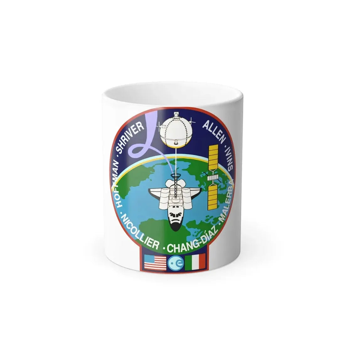 STS 46 Patch NASA - Color Changing Mug 11oz Default Title 11oz - Go Mug Yourself