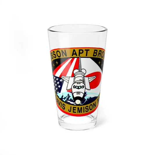 STS 47 (NASA) Pint Glass 16oz 16oz - Go Mug Yourself