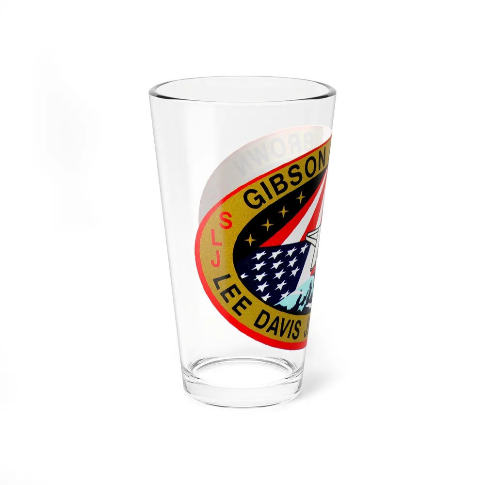 STS 47 (NASA) Pint Glass 16oz-Go Mug Yourself