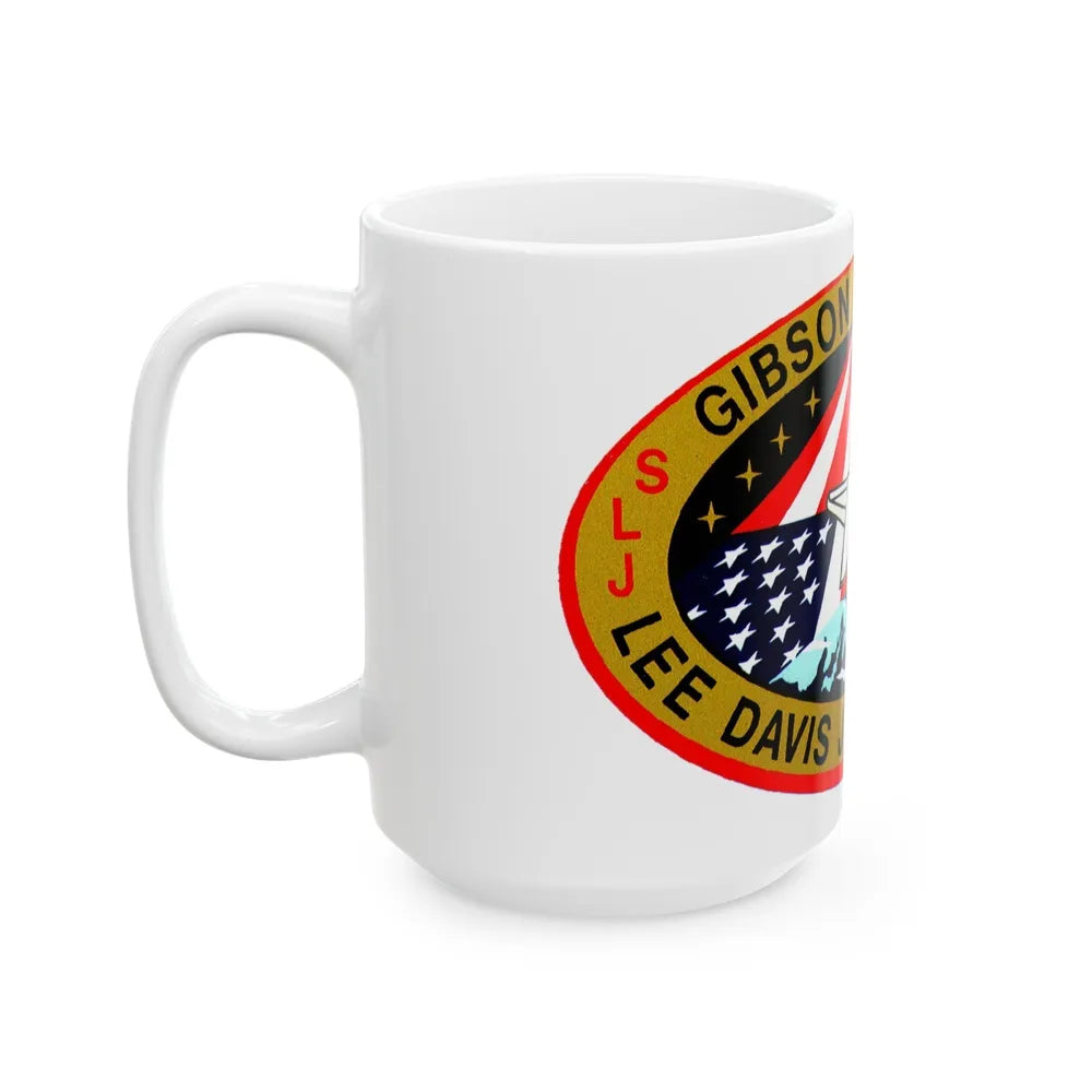 STS 47 (NASA) White Coffee Mug-Go Mug Yourself