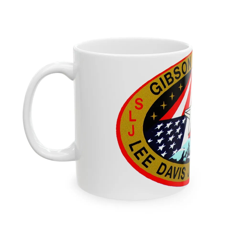 STS 47 (NASA) White Coffee Mug-Go Mug Yourself