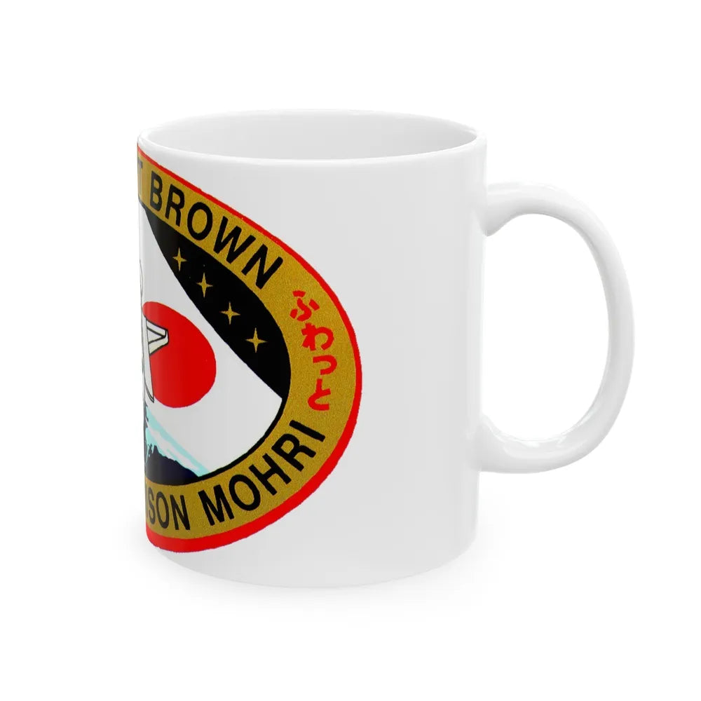 STS 47 (NASA) White Coffee Mug-Go Mug Yourself