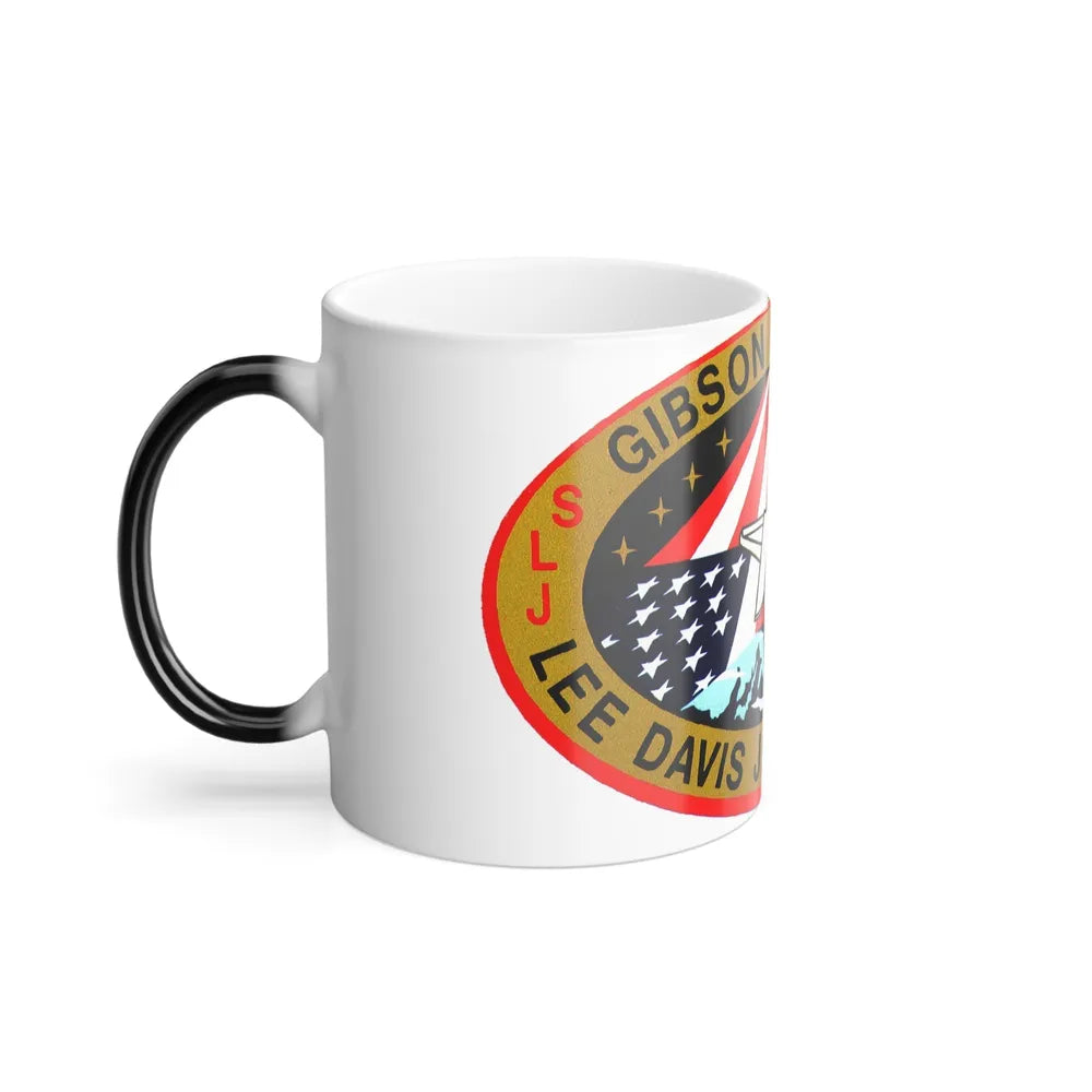 STS 47 Patch NASA - Color Changing Mug 11oz-Go Mug Yourself