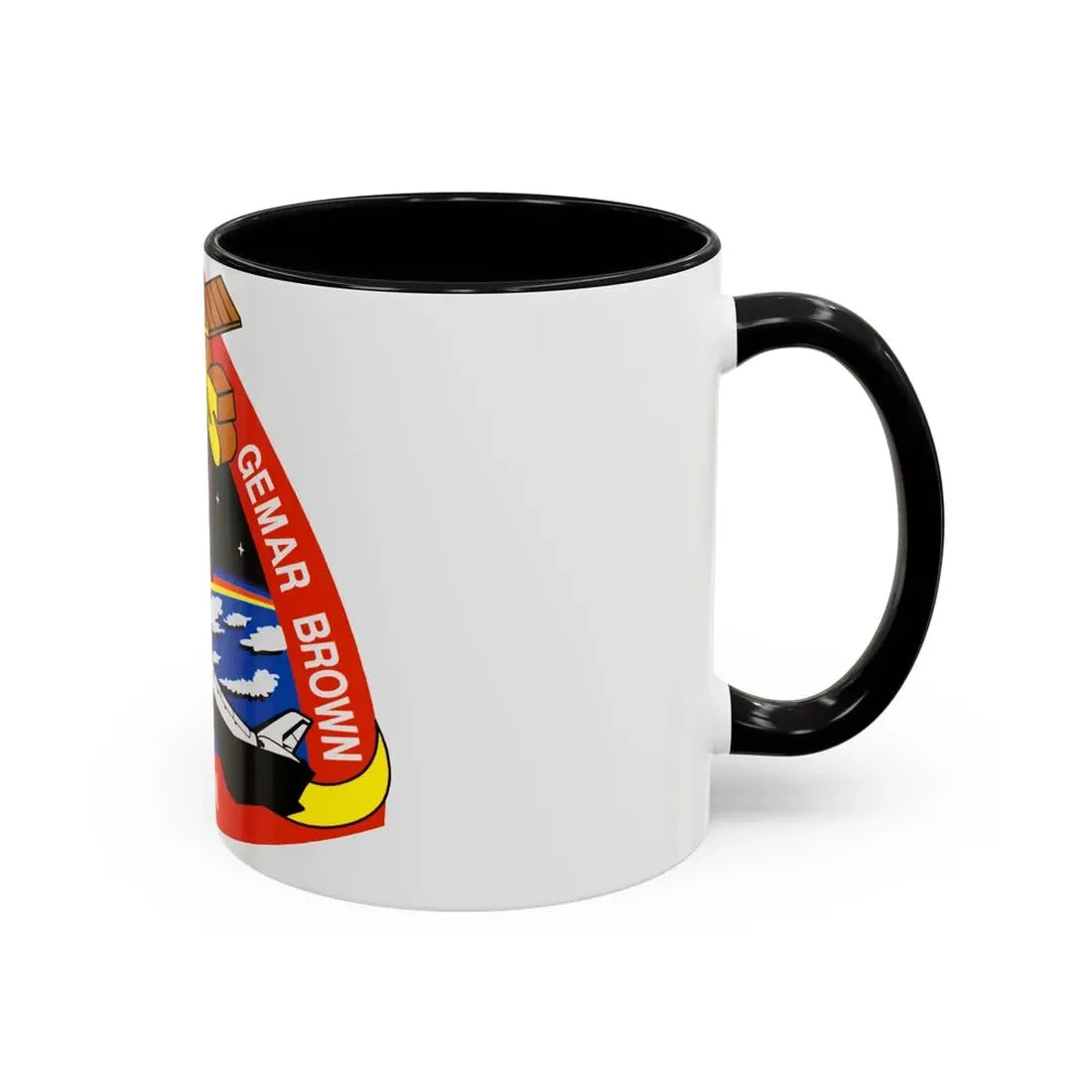 STS 48 (NASA) Accent Coffee Mug - Go Mug Yourself