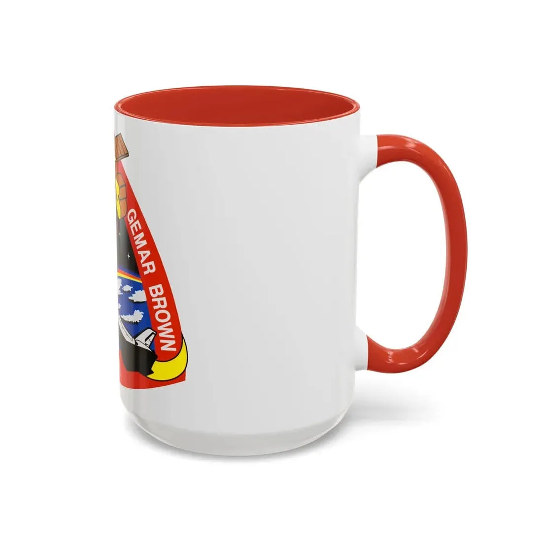 STS 48 (NASA) Accent Coffee Mug - Go Mug Yourself