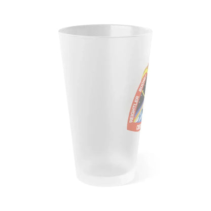 STS 48 (NASA) Frosted Pint Glass 16oz - Go Mug Yourself