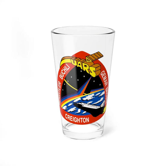 STS 48 (NASA) Pint Glass 16oz 16oz - Go Mug Yourself