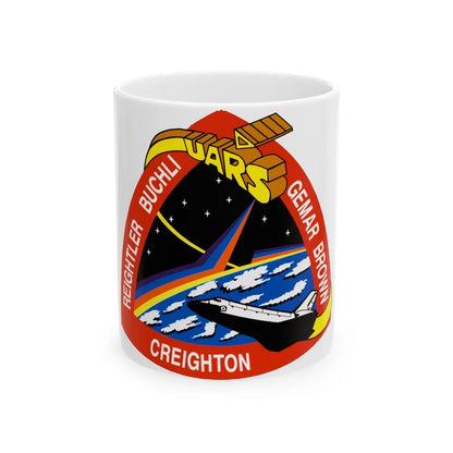 STS 48 (NASA) White Coffee Mug-11oz-Go Mug Yourself