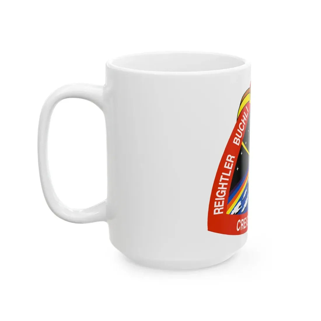 STS 48 (NASA) White Coffee Mug - Go Mug Yourself
