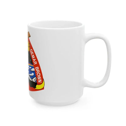 STS 48 (NASA) White Coffee Mug - Go Mug Yourself