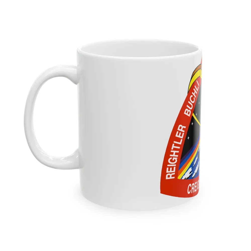 STS 48 (NASA) White Coffee Mug-Go Mug Yourself