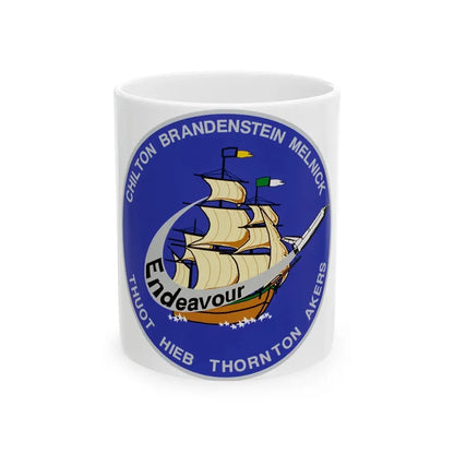 STS 49 (NASA) White Coffee Mug 11oz - Go Mug Yourself