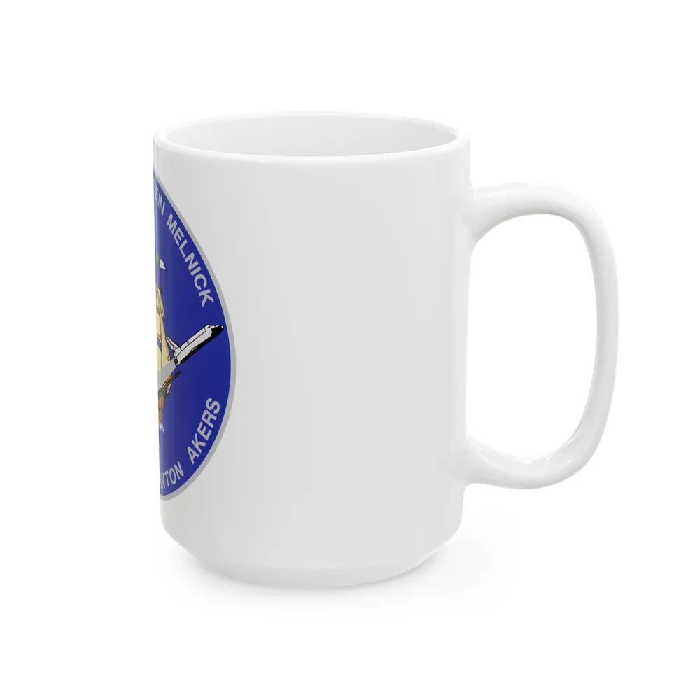 STS 49 (NASA) White Coffee Mug-Go Mug Yourself