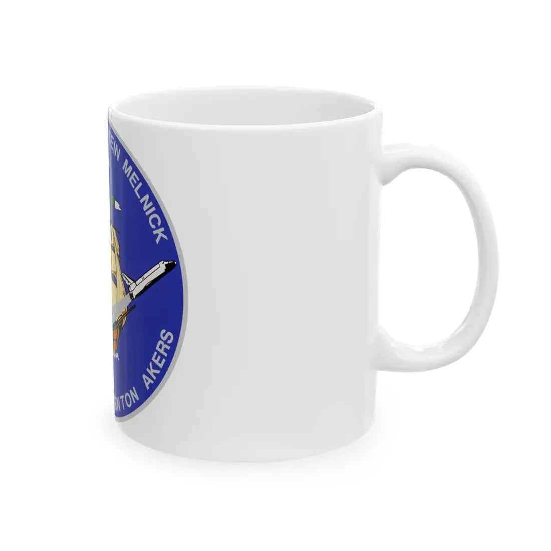 STS 49 (NASA) White Coffee Mug - Go Mug Yourself