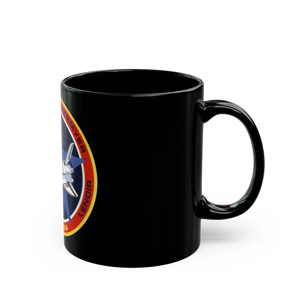 STS 5 (NASA) Black Coffee Mug-Go Mug Yourself