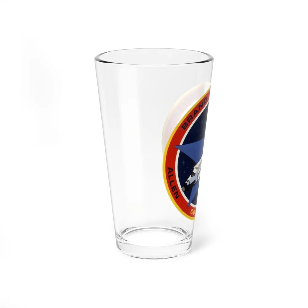 STS 5 (NASA) Pint Glass 16oz-Go Mug Yourself