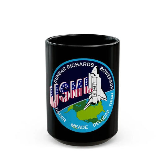 STS 50 (NASA) Black Coffee Mug 15oz - Go Mug Yourself
