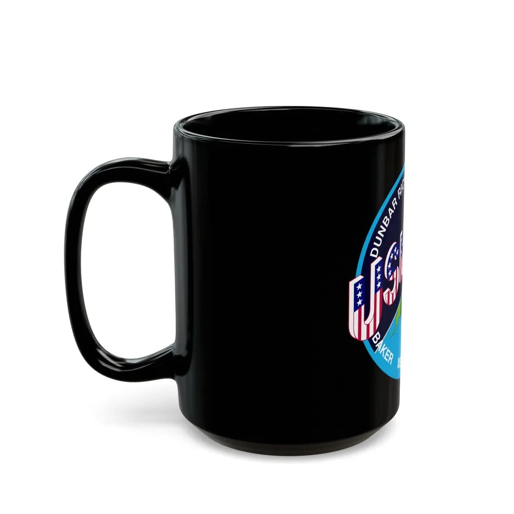 STS 50 (NASA) Black Coffee Mug-Go Mug Yourself