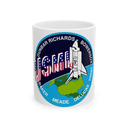 STS 50 (NASA) White Coffee Mug-11oz-Go Mug Yourself