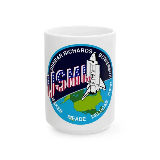 STS 50 (NASA) White Coffee Mug 15oz - Go Mug Yourself