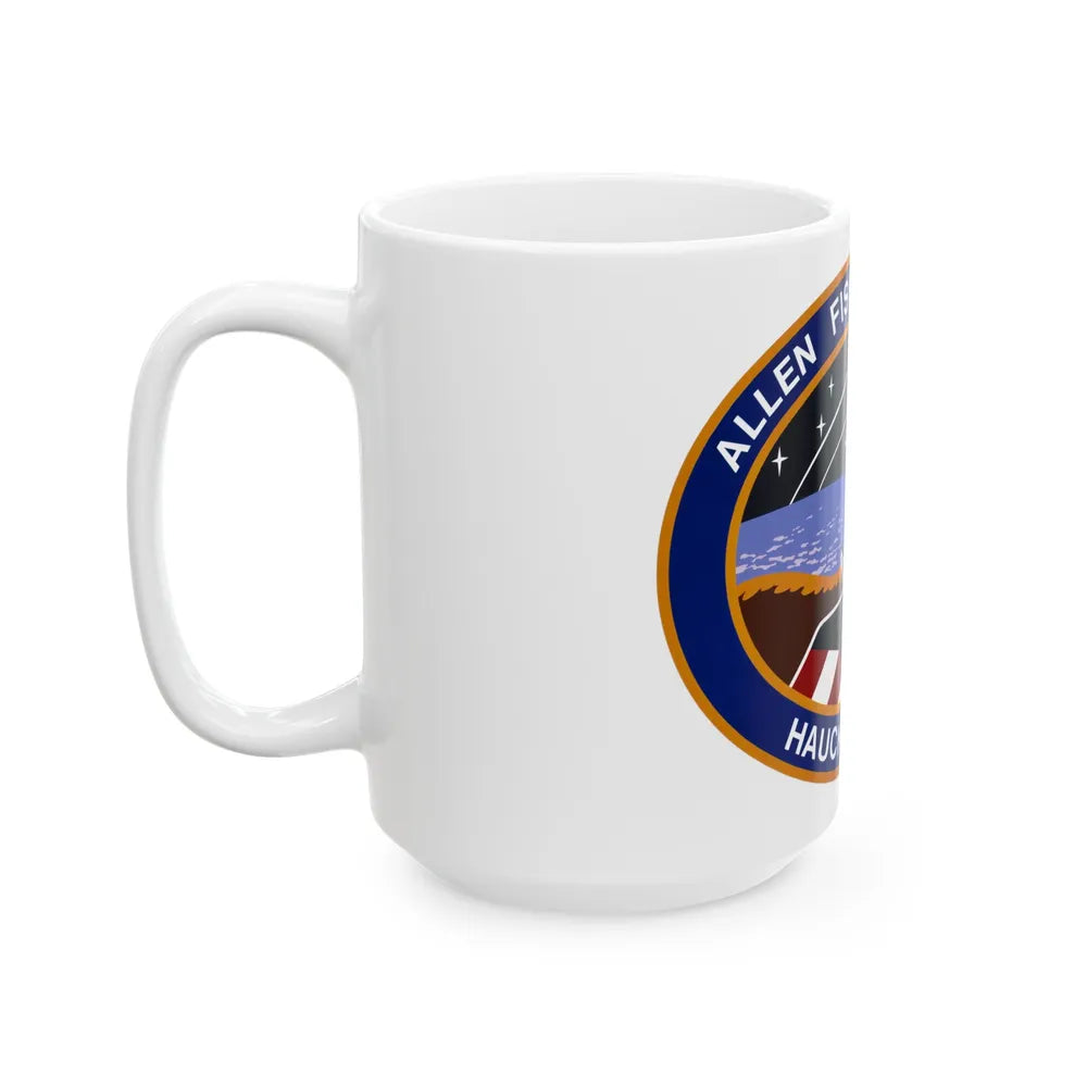 STS 51 a (NASA) White Coffee Mug-Go Mug Yourself